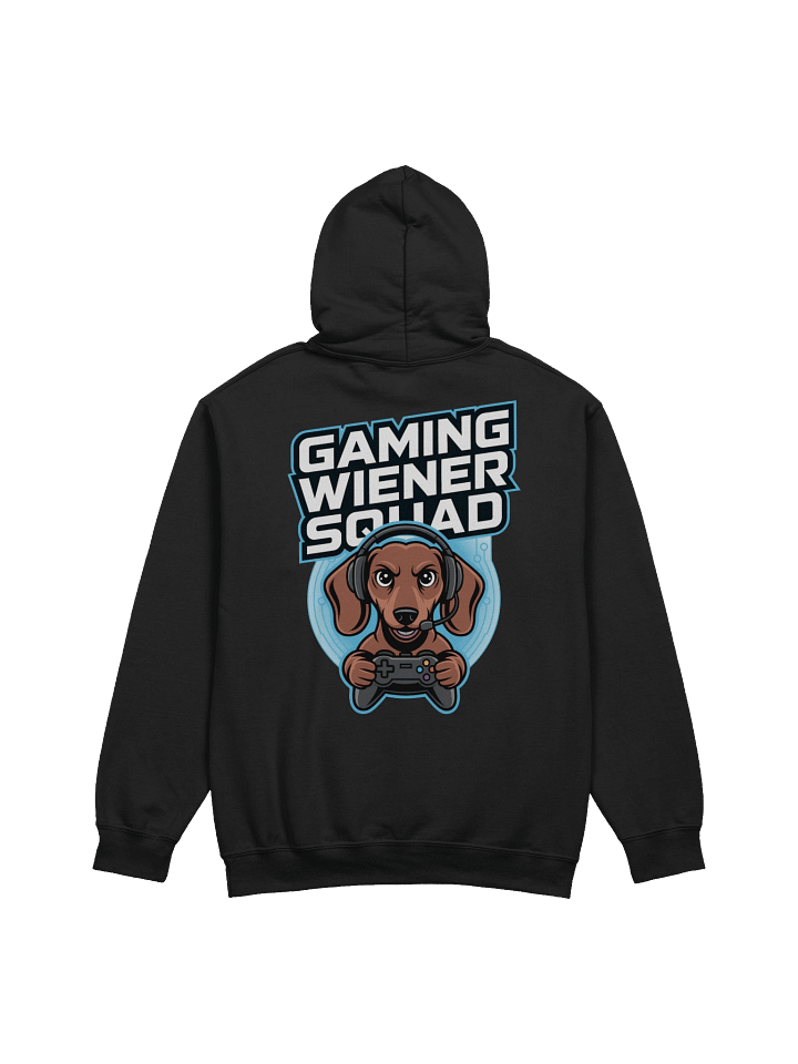 Gaming Wiener Squad Hoodie – Funny Gamer Dachshund Gift for Dog Lovers product image (4)