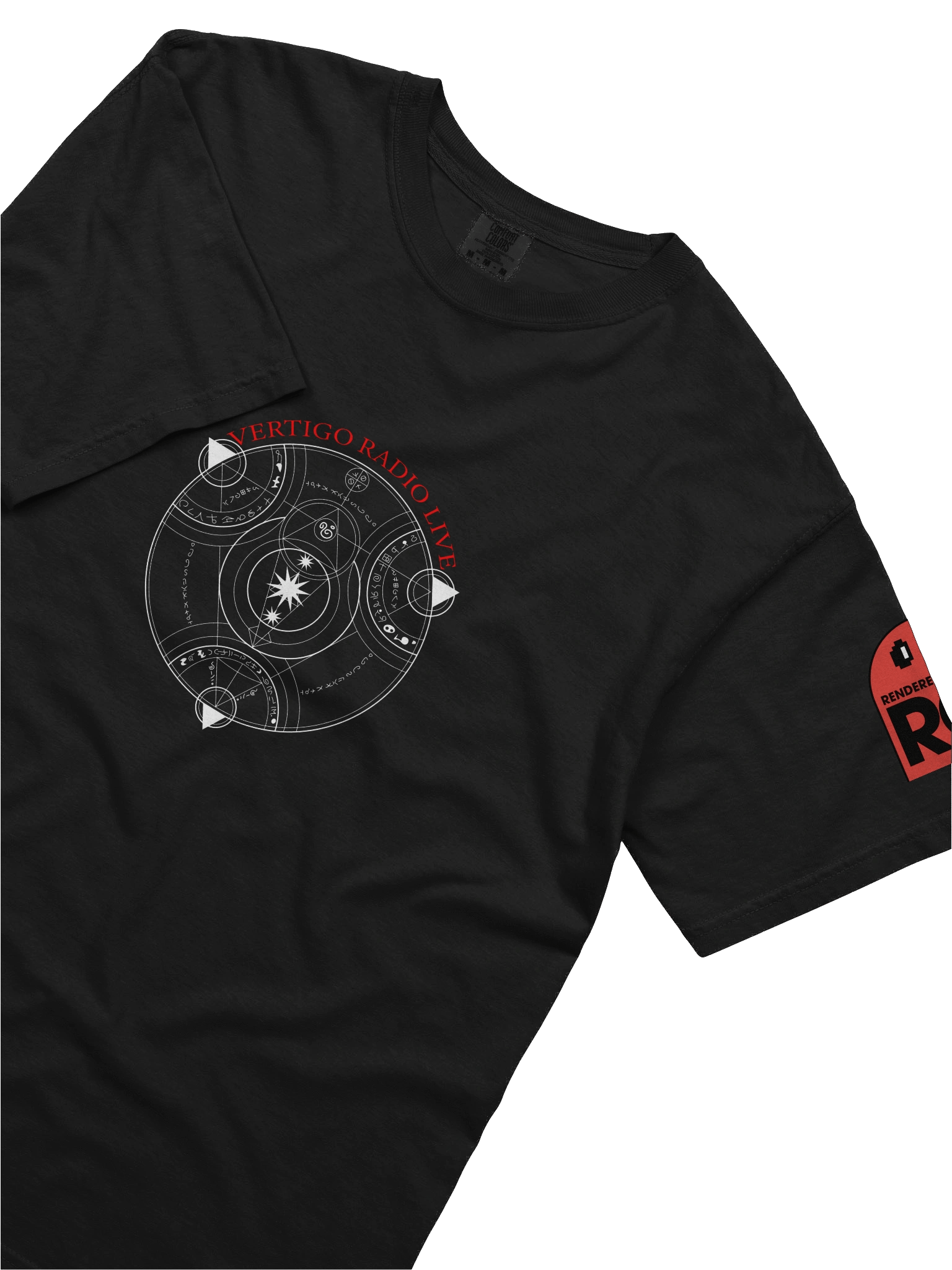 Vertigo Radio Live T-Shirt: Vector Red product image (47)