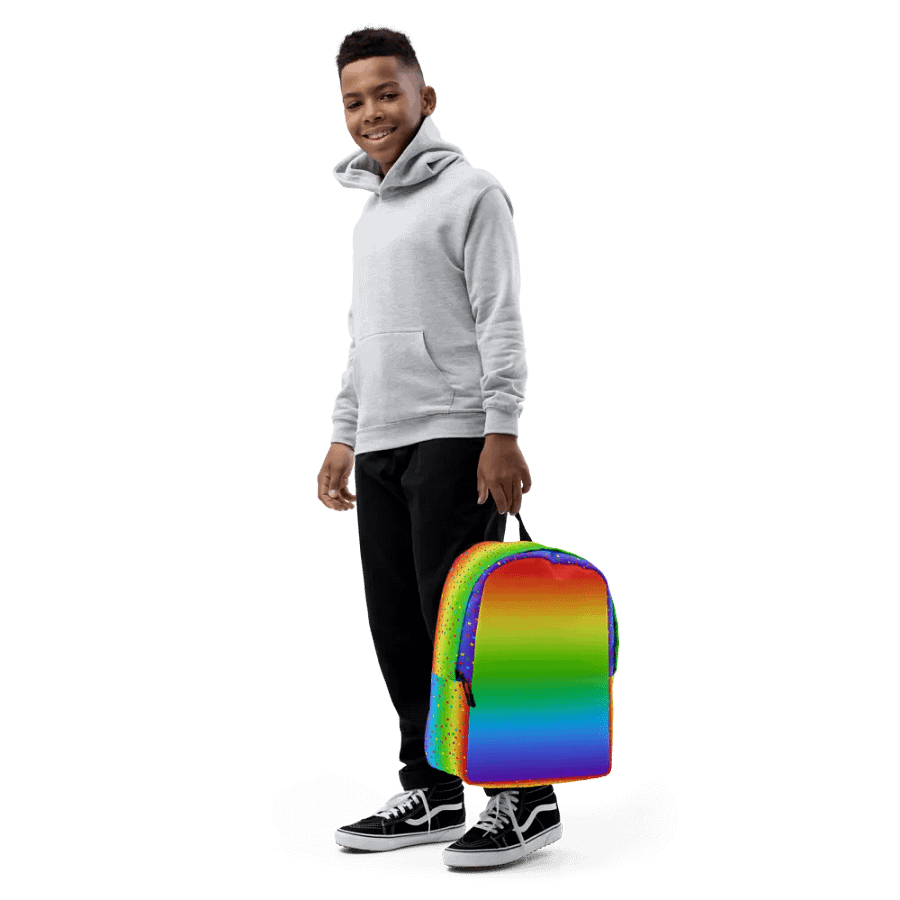 Rainbow Confetti Backpack product image (8)