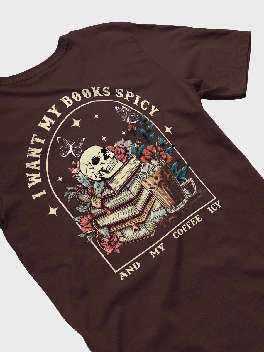 Spicy Book, Icy Coffee Tee product image (28)