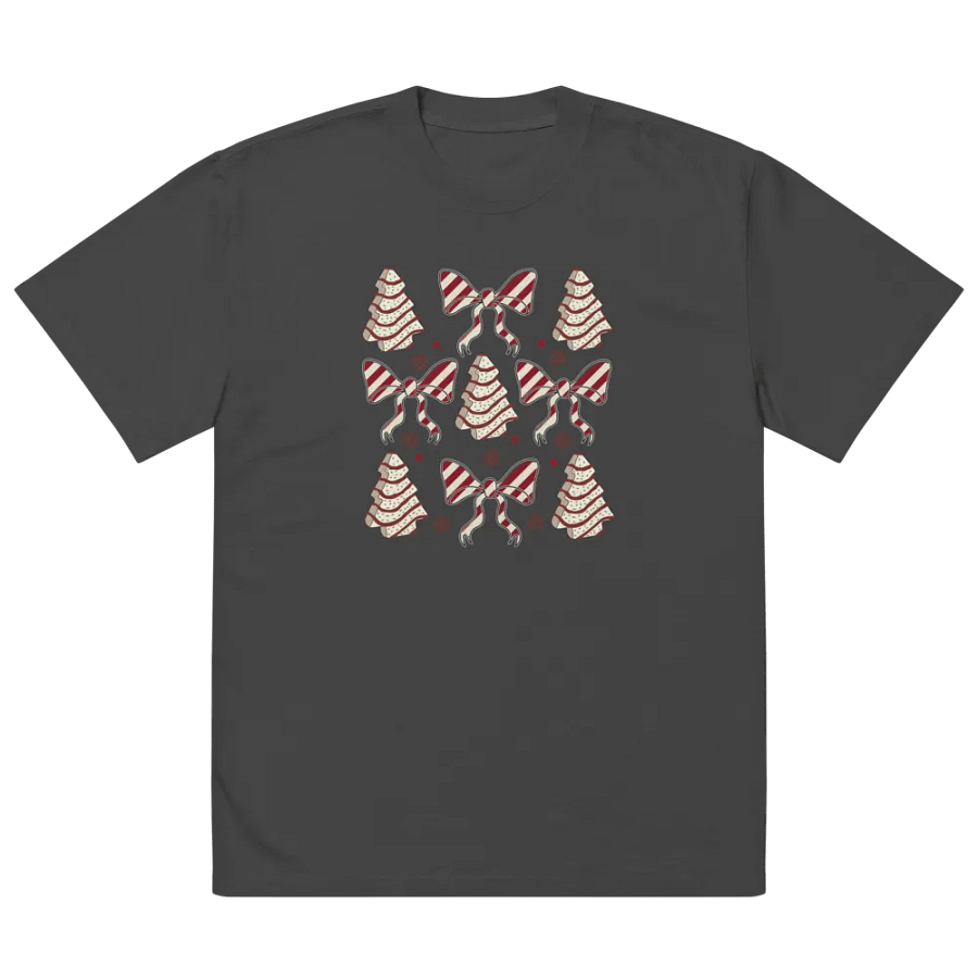 Festive Faded Christmas Tree T-Shirt product image (5)
