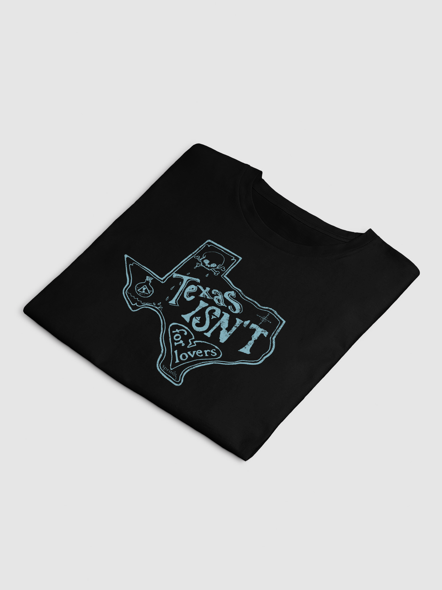 "Texas Isn't For Lovers" Crop Tee product image (3)