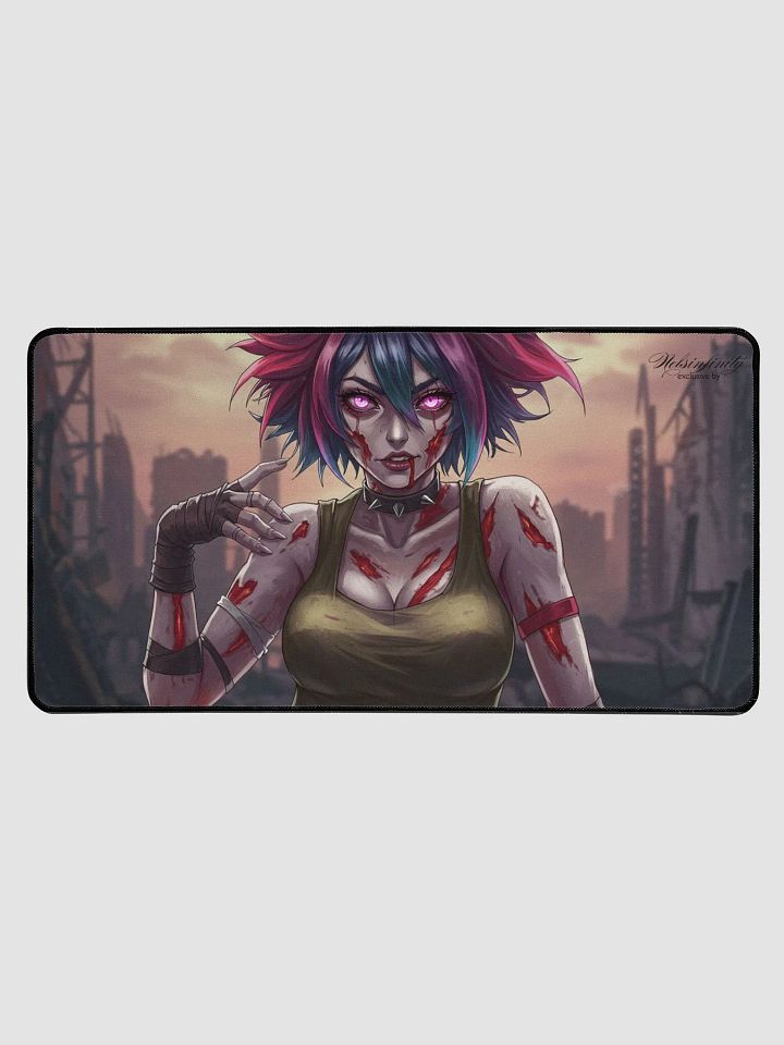 Apocalyptic Zombie BabeZ 33 Desk Mat product image (1)