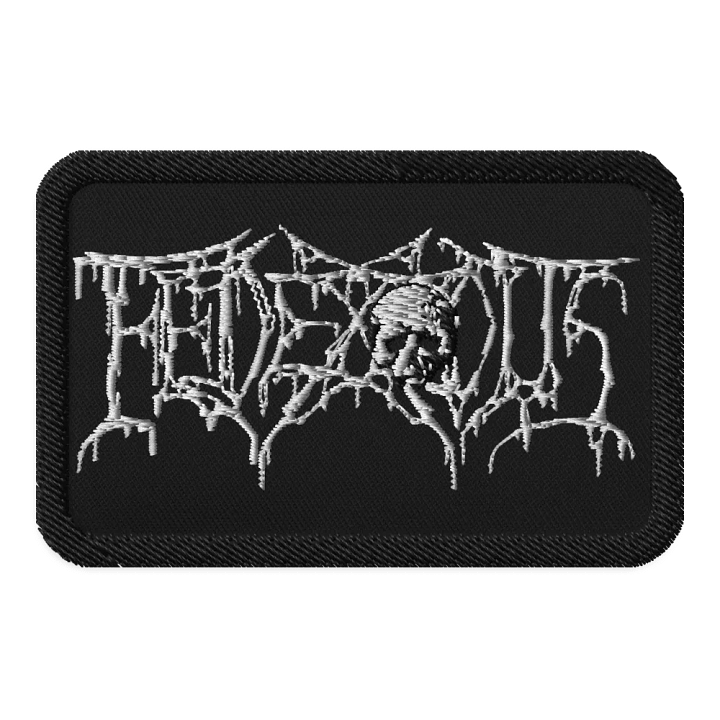Old School Death Metal Logo Patch product image (1)
