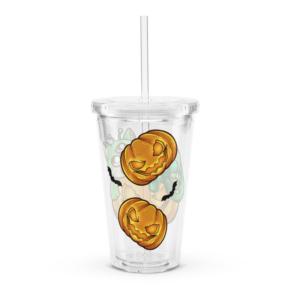 Halloween Cosmos Cat 16oz Tumbler product image (3)