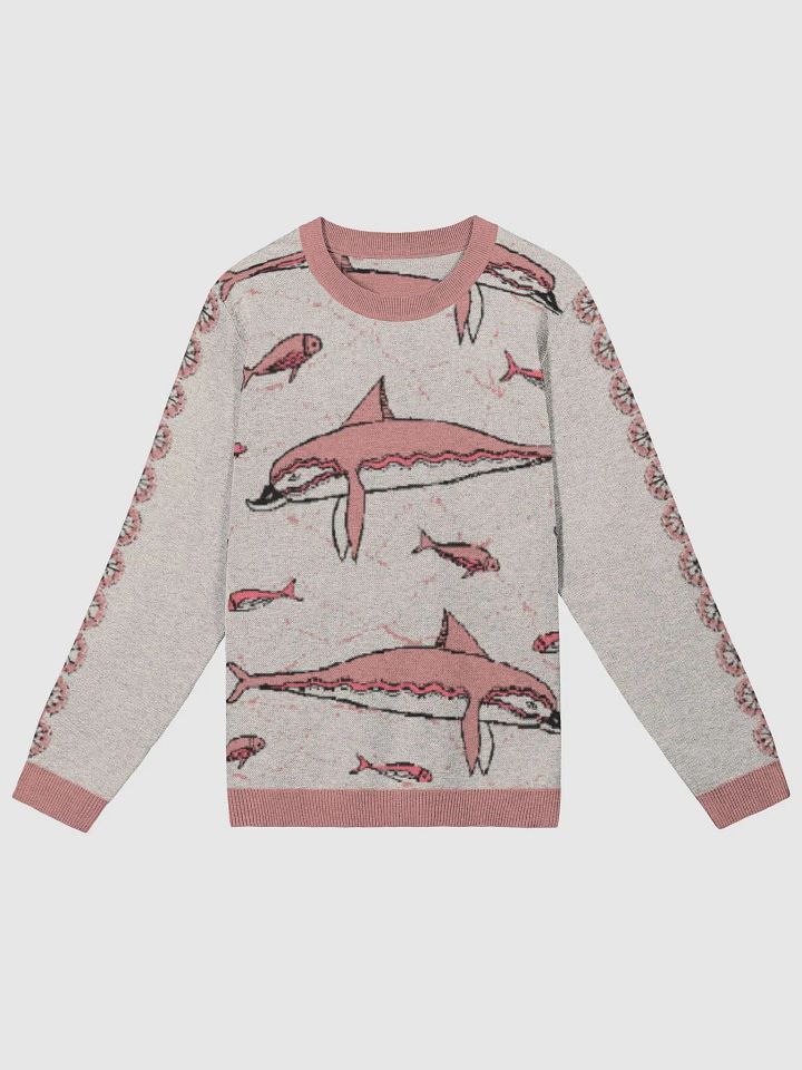 Minoan Dolphins - coral product image (1)