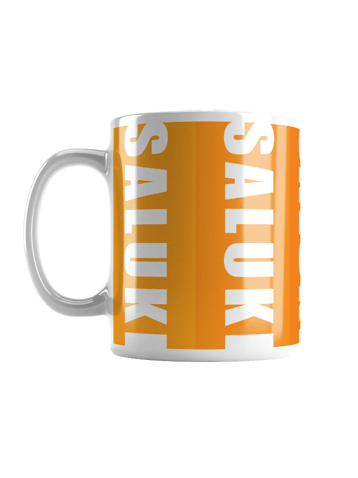 Saluki Orange Gradient Modern Chic Small Mug product image (2)