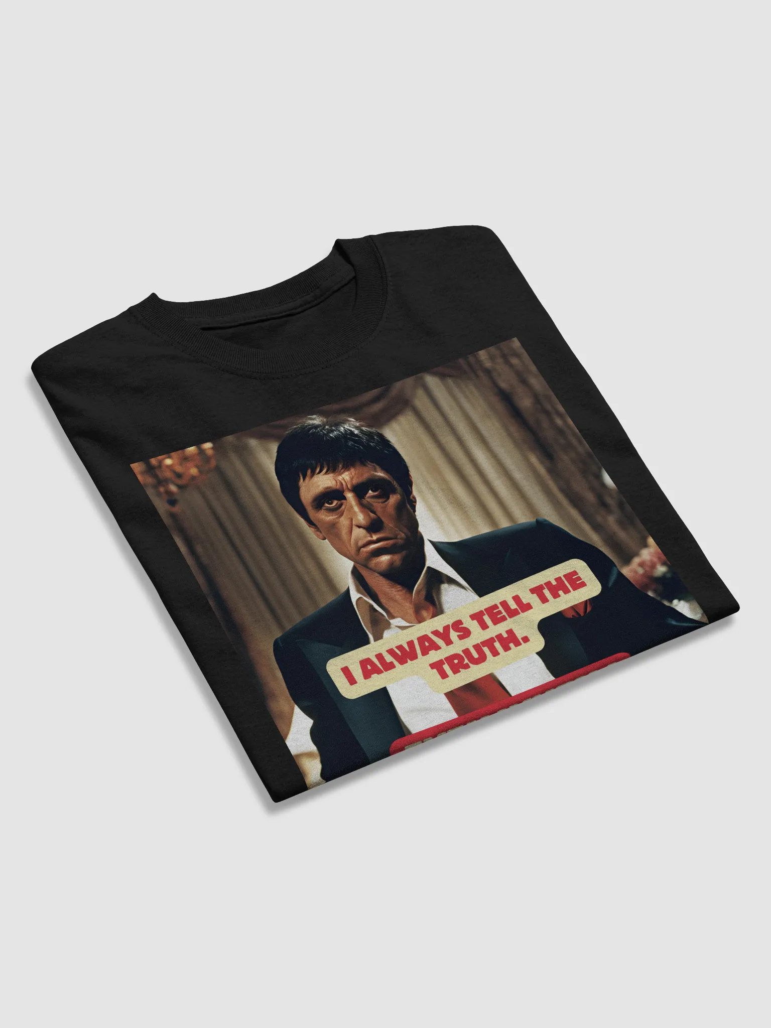 Truthful Vibes T-Shirt - “I always tell the truth. Even when I lie.” product image (3)