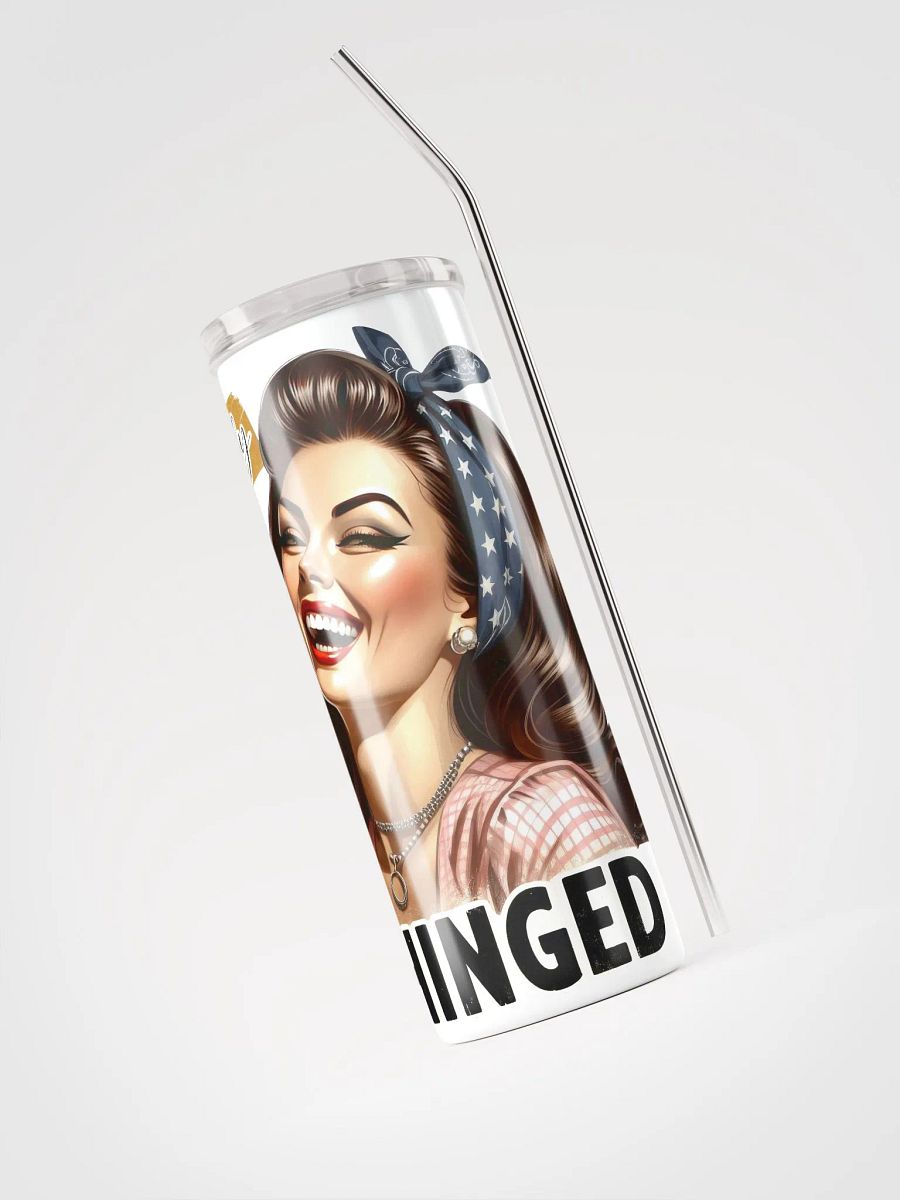 Completely Unhinged Stainless Steel Tumbler product image (3)