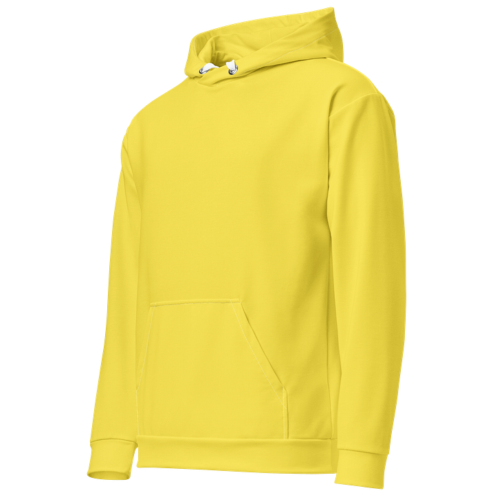 Taxi Cab Yellow Solid Color Eco Friendly Pullover Unisex Hoodie product image (2)