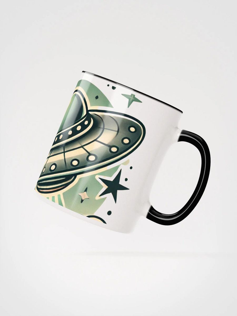 Retro UFO Ceramic Mug product image (3)