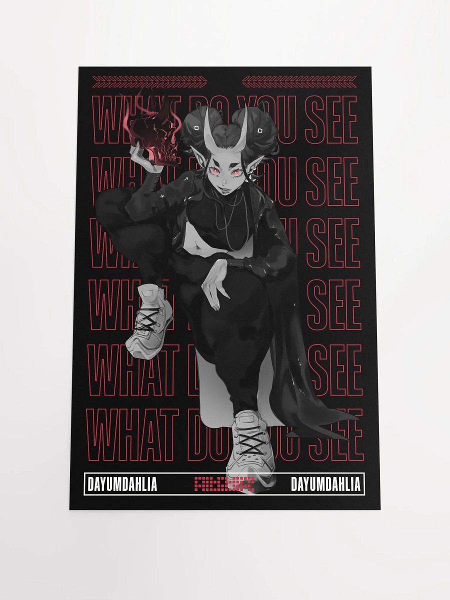 WHAT DO YOU SEE? Poster product image (1)