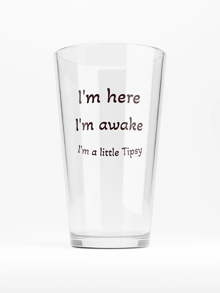 Tipsy Pint Glass product image (1)