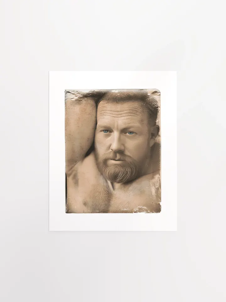 Modern Tintype Man #3 - Print product image (2)