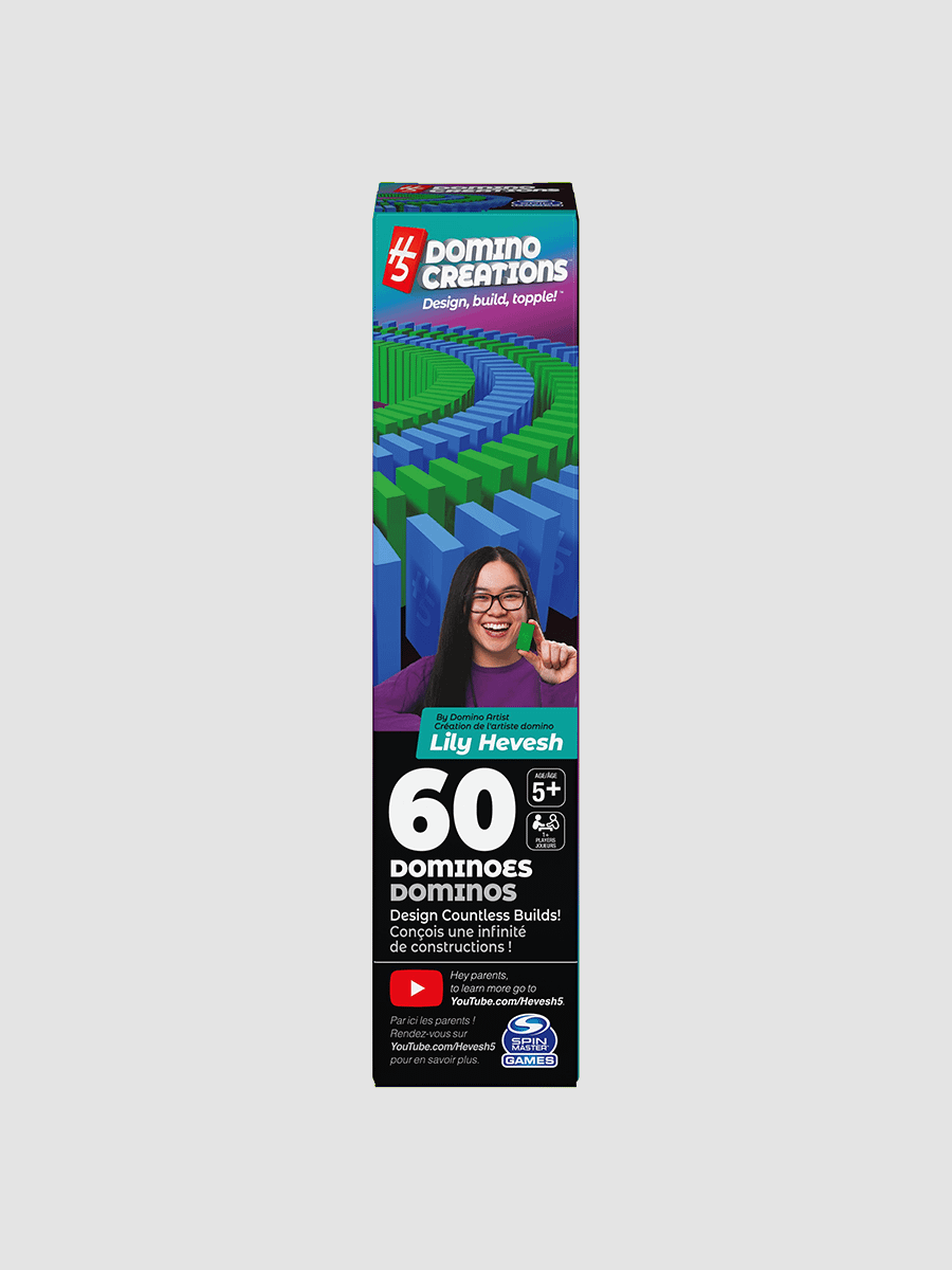 60-Piece H5 Domino Creations Pack (Neon Blue & Green) product image (1)