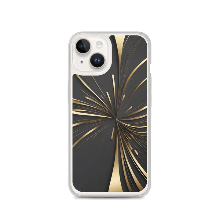 MagSafe® Clear Case for iPhone® – The golden Lines Nr. 1 product image (4)