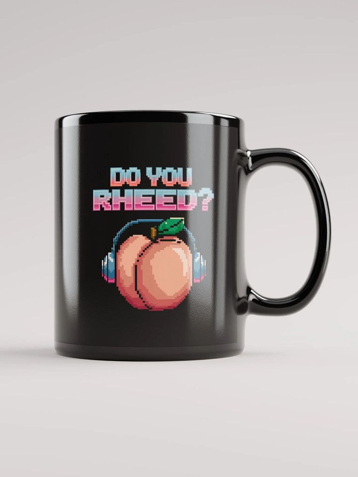 Do You Rheed? Black Glossy Mug product image (2)