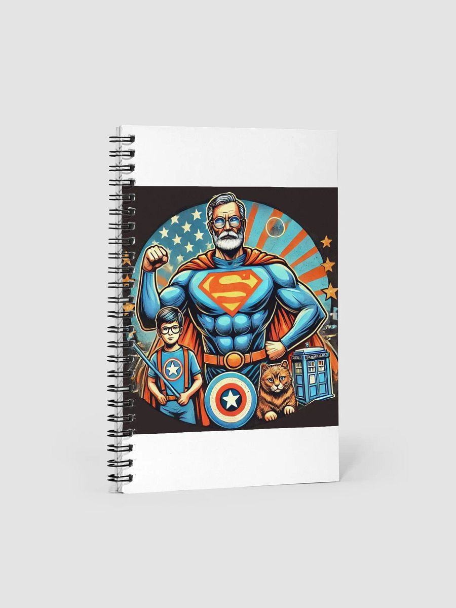 Superhero Generations Spiral Notebook product image (1)