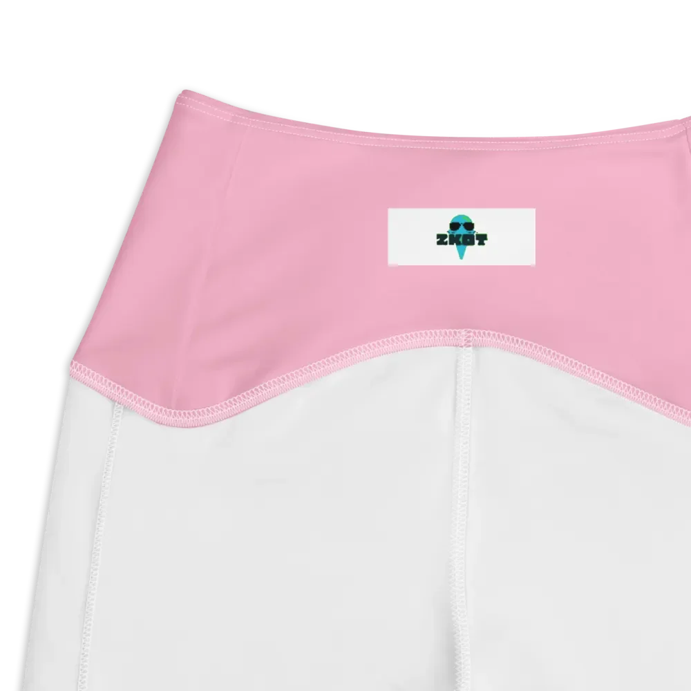 Women's Cotton Candy Pink ZKOT Leggings With Pockets - Show your Support with Style - Womenswear product image (3)