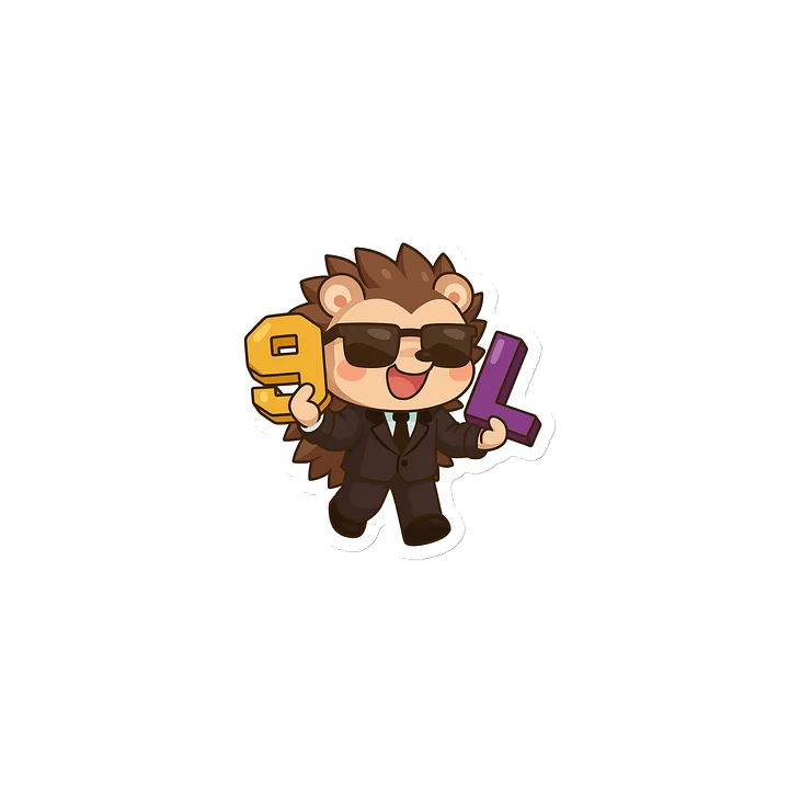 9LS4 SirHunt_ Die-Cut Magnets product image (1)