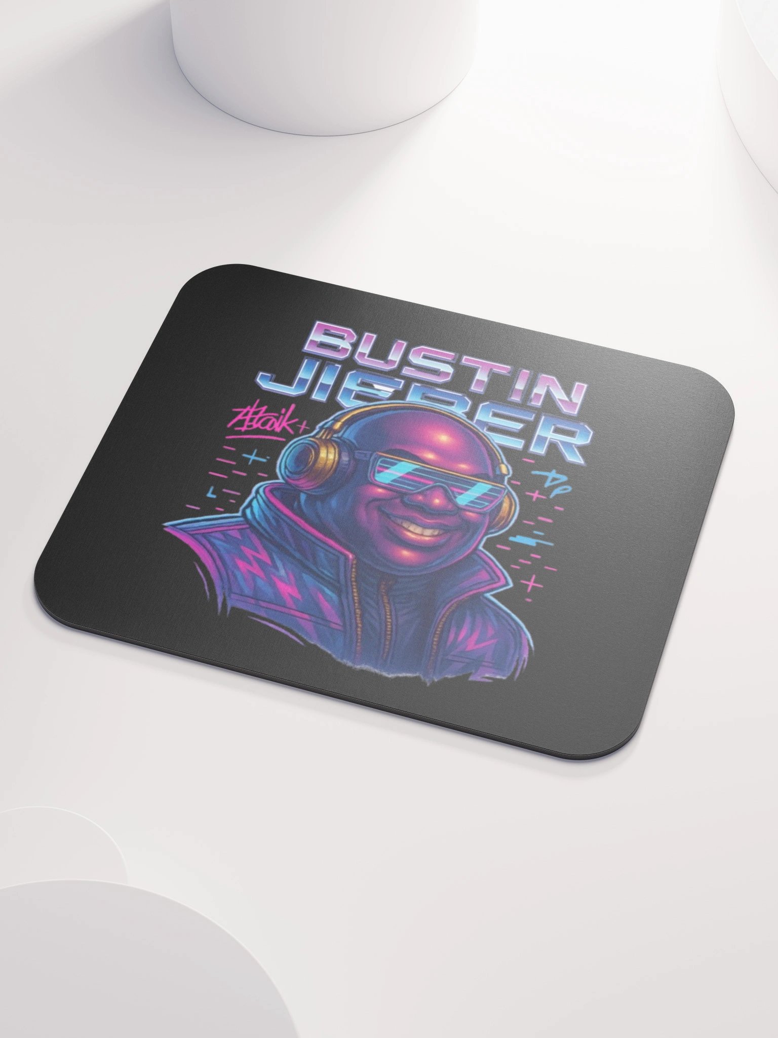 Neon Nights Mouse Pad product image (3)