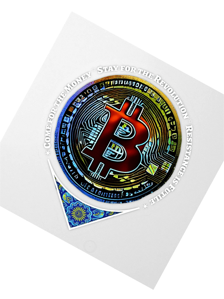 Crypto Revolution Kiss-Cut Stickers product image (2)