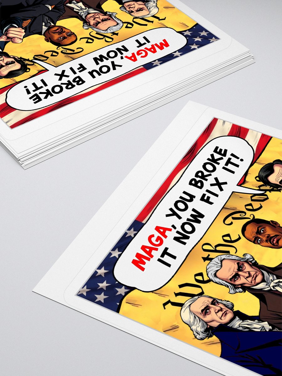 MAGA, You Broke It Now Fix It! - Sticker product image (5)