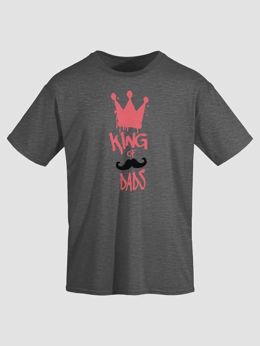 King of Dads Crown Graffiti Tee – Urban Bold Father's Day Shirt for Cool Dads product image (9)