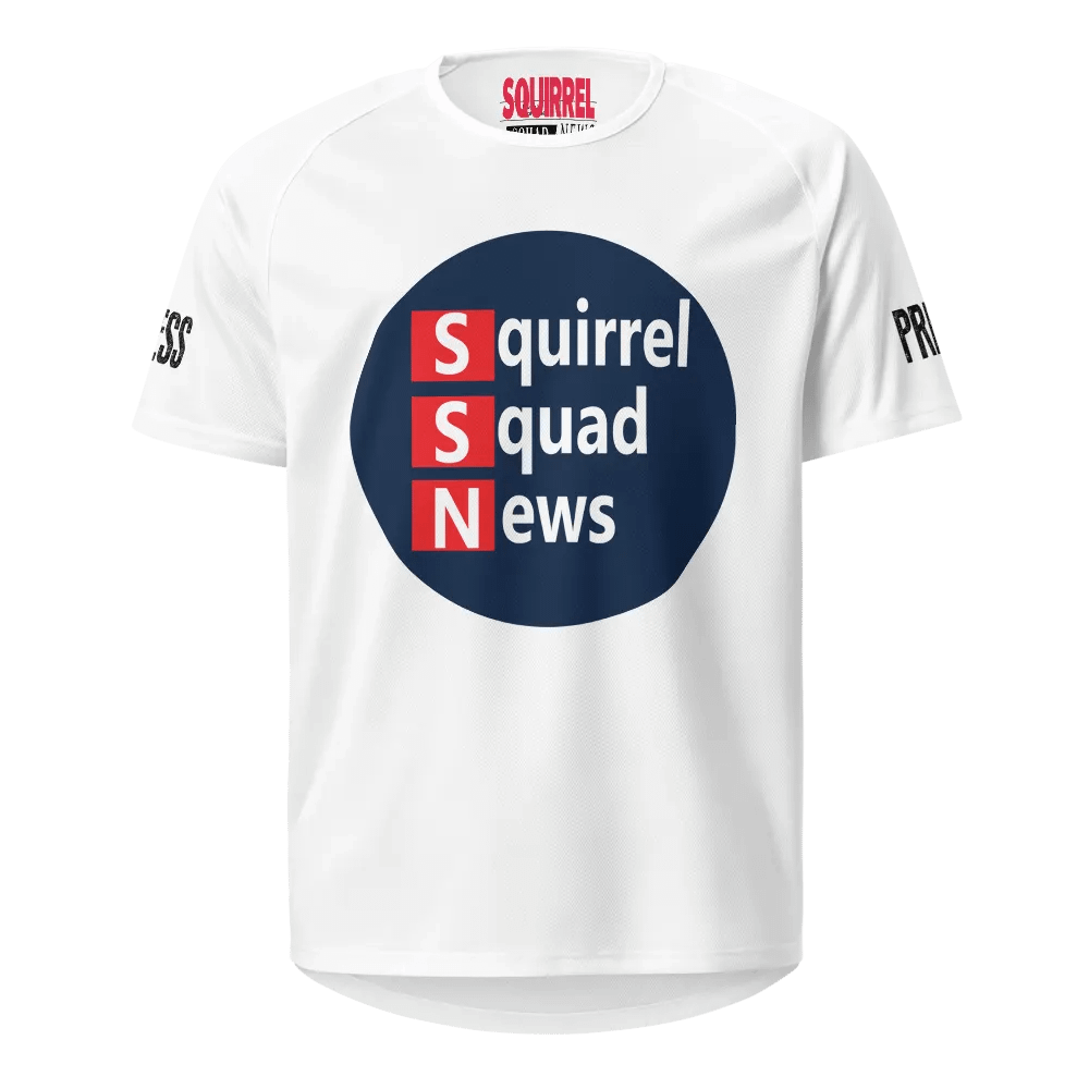 Black Text - Squirrel Squad News Unisex Sports Jersey product image (1)