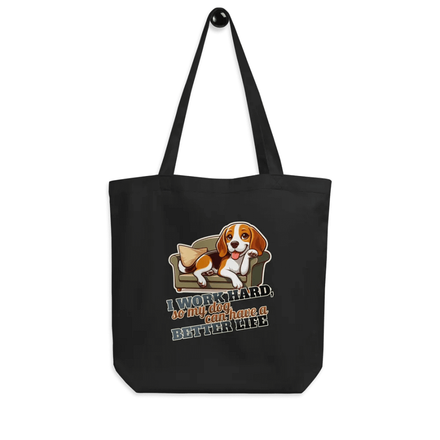 Work Hard - Beagle Beach - Tote Bag product image (15)