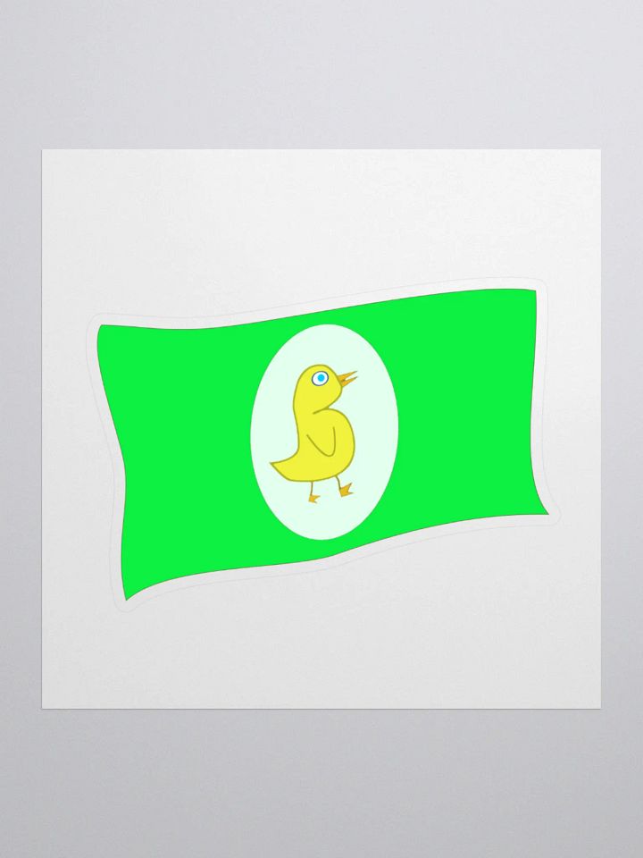 Quackers Bill Kiss-Cut Sticker product image (1)