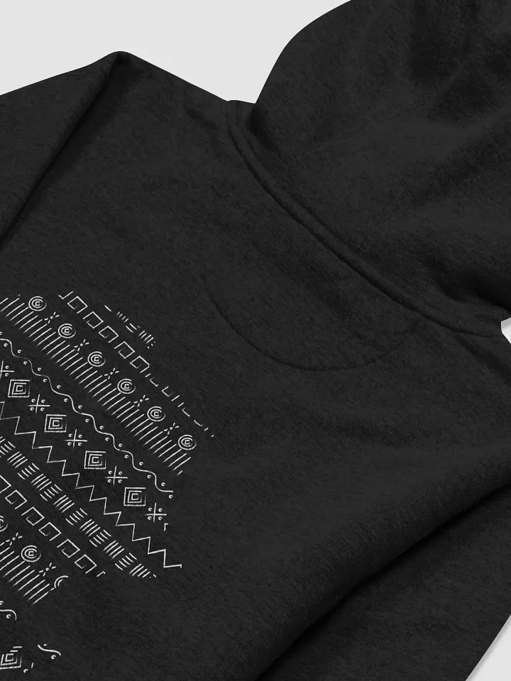 Black Africa Pattern Hoodie product image (1)