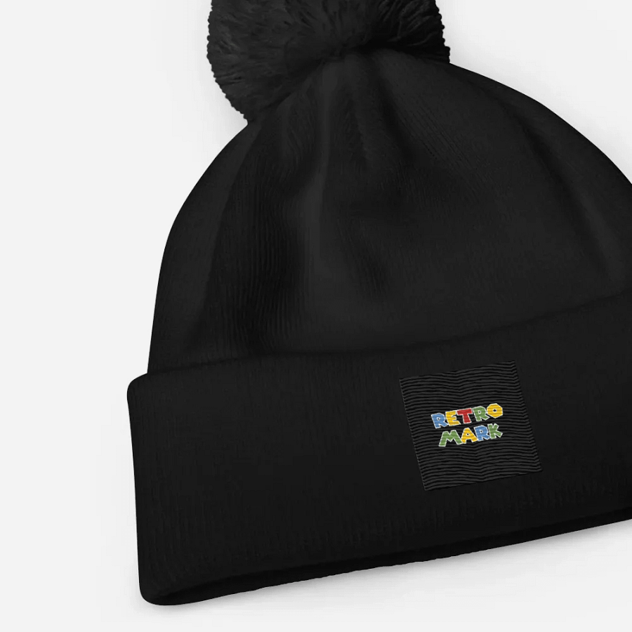 RETRO MARK Colorful Pom-Pom Beanie product image (8)