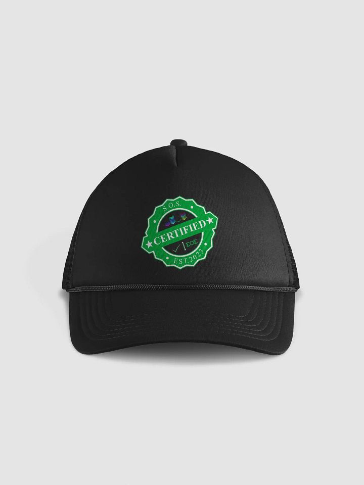 Certified S.O.S. Valucap Foam Trucker Hat by Valucap product image (5)
