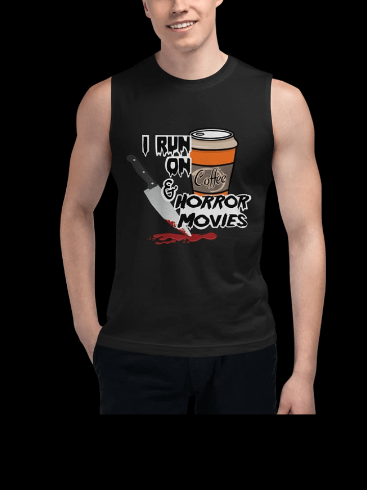 I Run on Horror & Coffee Unisex product image (1)