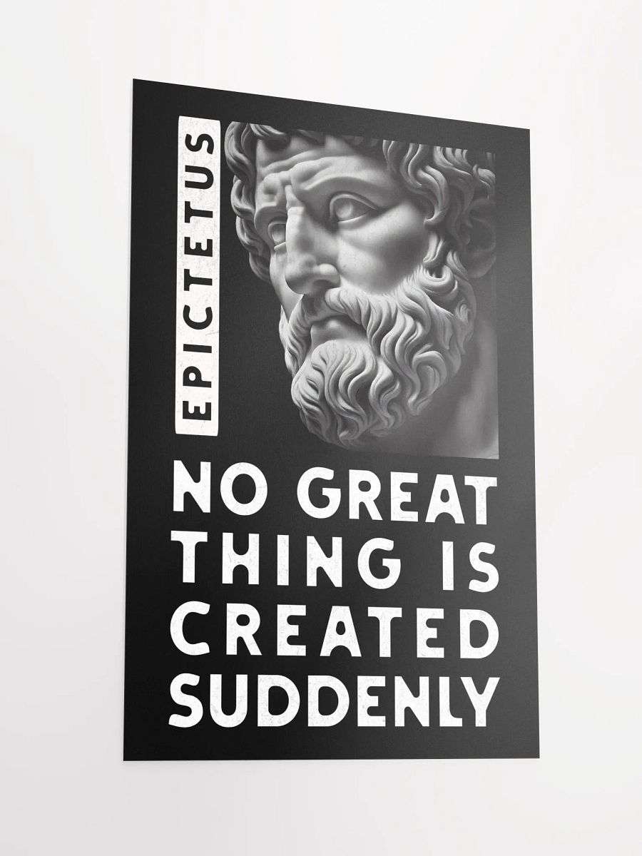 Epictetus Motivation Quote Matte Paper Poster product image (4)