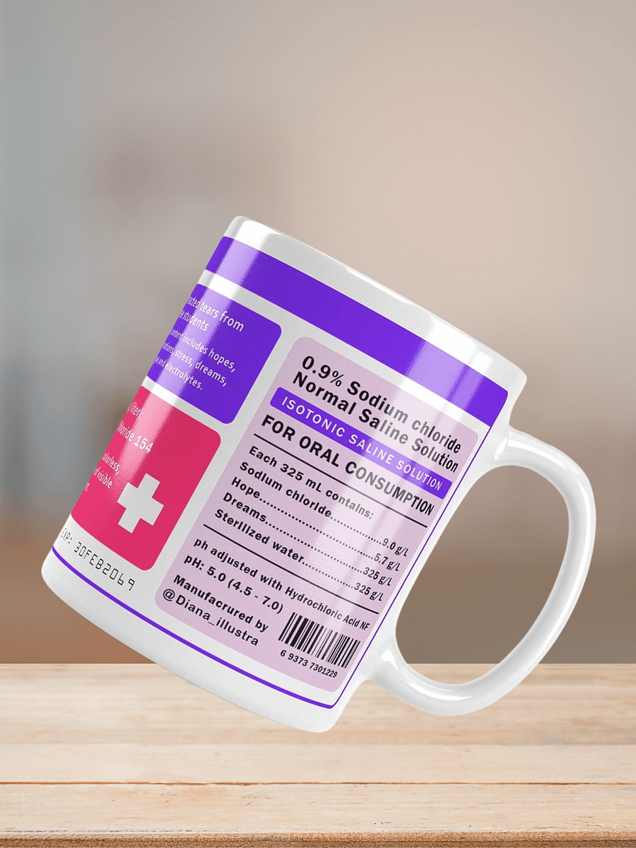 "Nursing student tears" Ceramic mug product image (8)