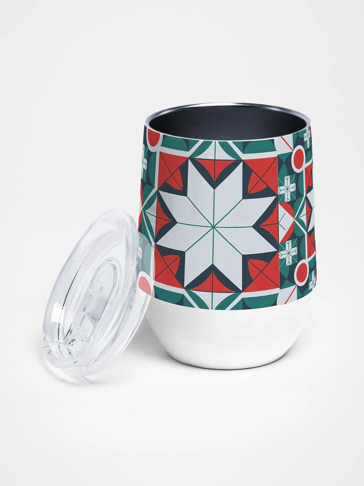 Kaleidoscope patterned Wine Tumbler product image (2)
