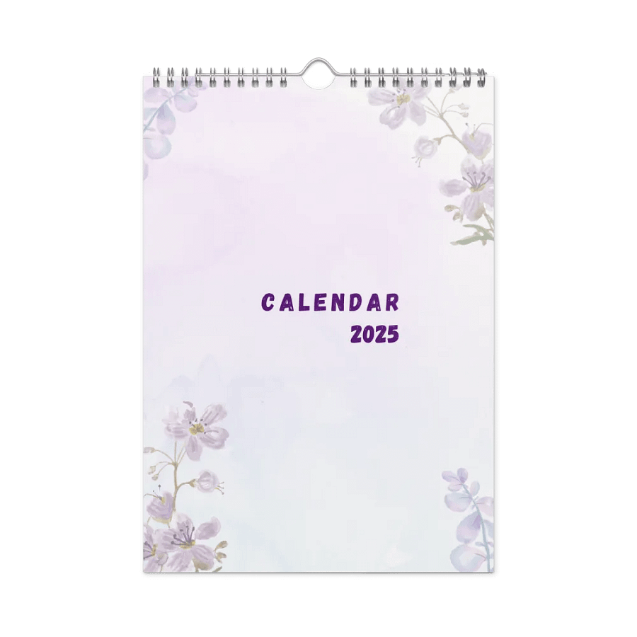 FLORAL INSPIRATIONAL QUOTES WALL CALENDAR 2025 product image (3)
