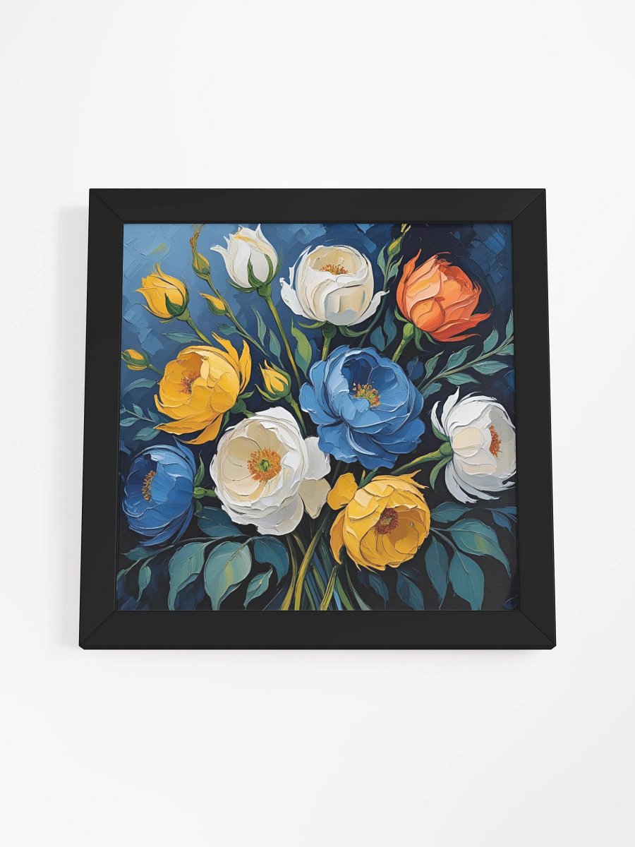Cluster of Peonies Framed Premium Poster product image (17)