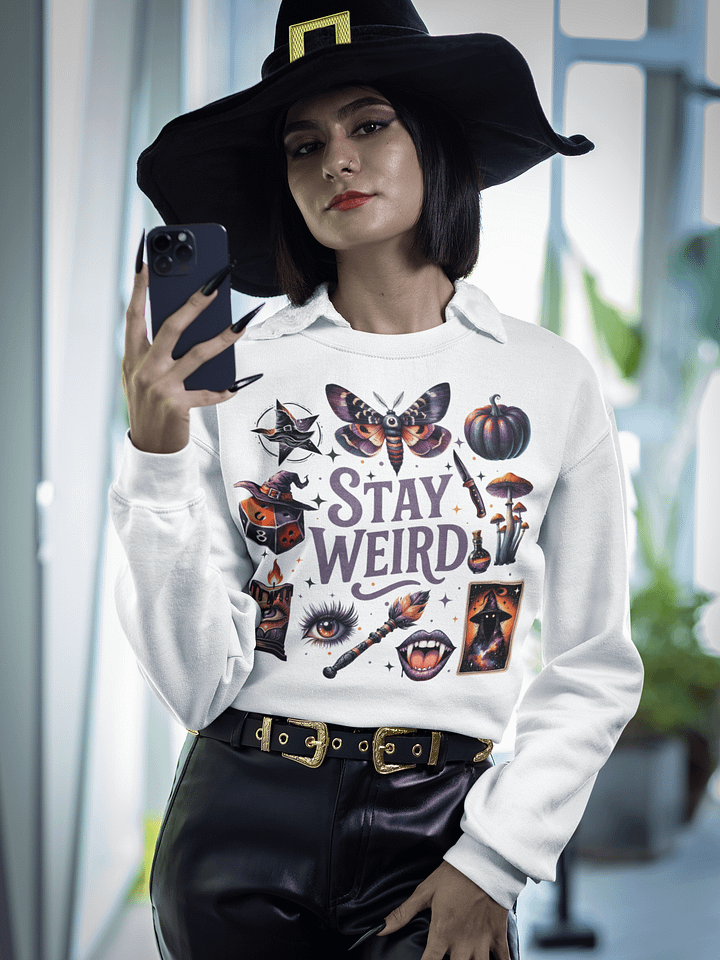 The Stay Weird Witchy Wonders Sweatshirt product image (1)