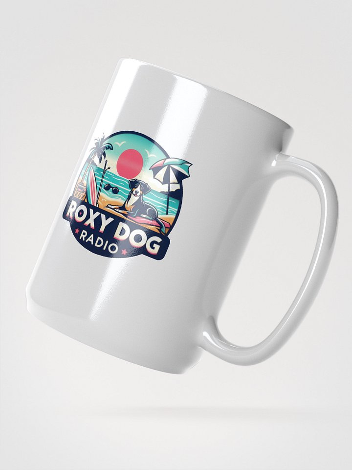 Roxy Dog Radio Beach Coffee Mug product image (2)