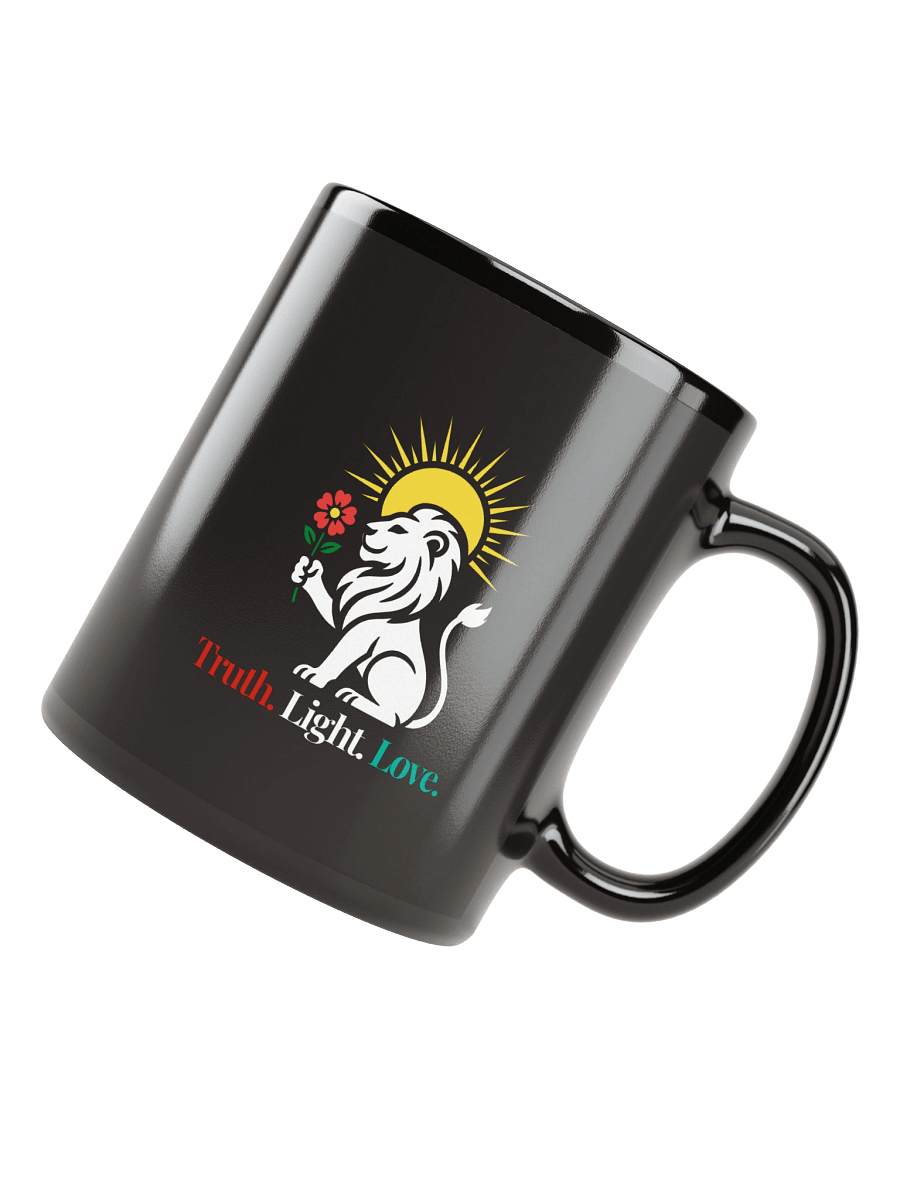 Truth Light Love - Black Mug (Style 1) product image (4)