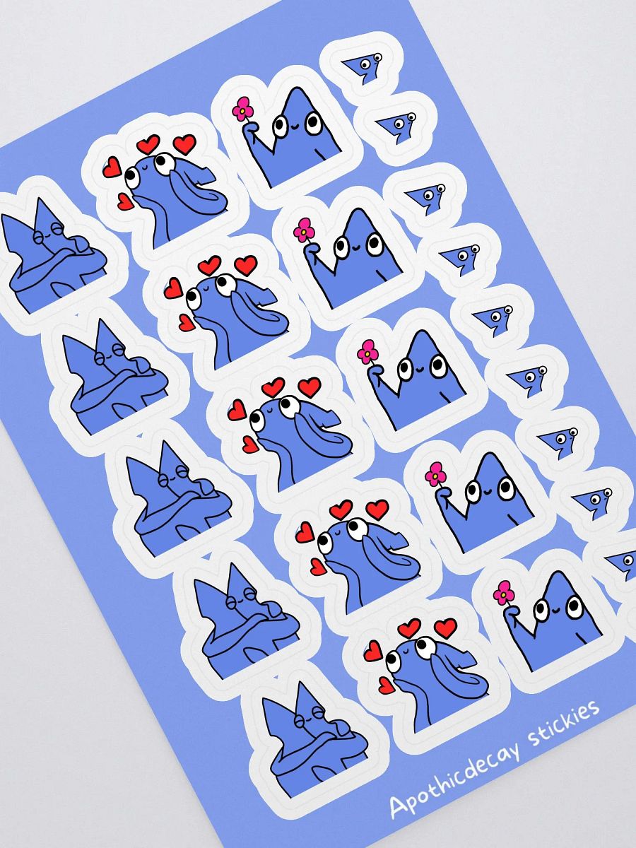 Apothicdecay Sticker Sheet twiced product image (1)