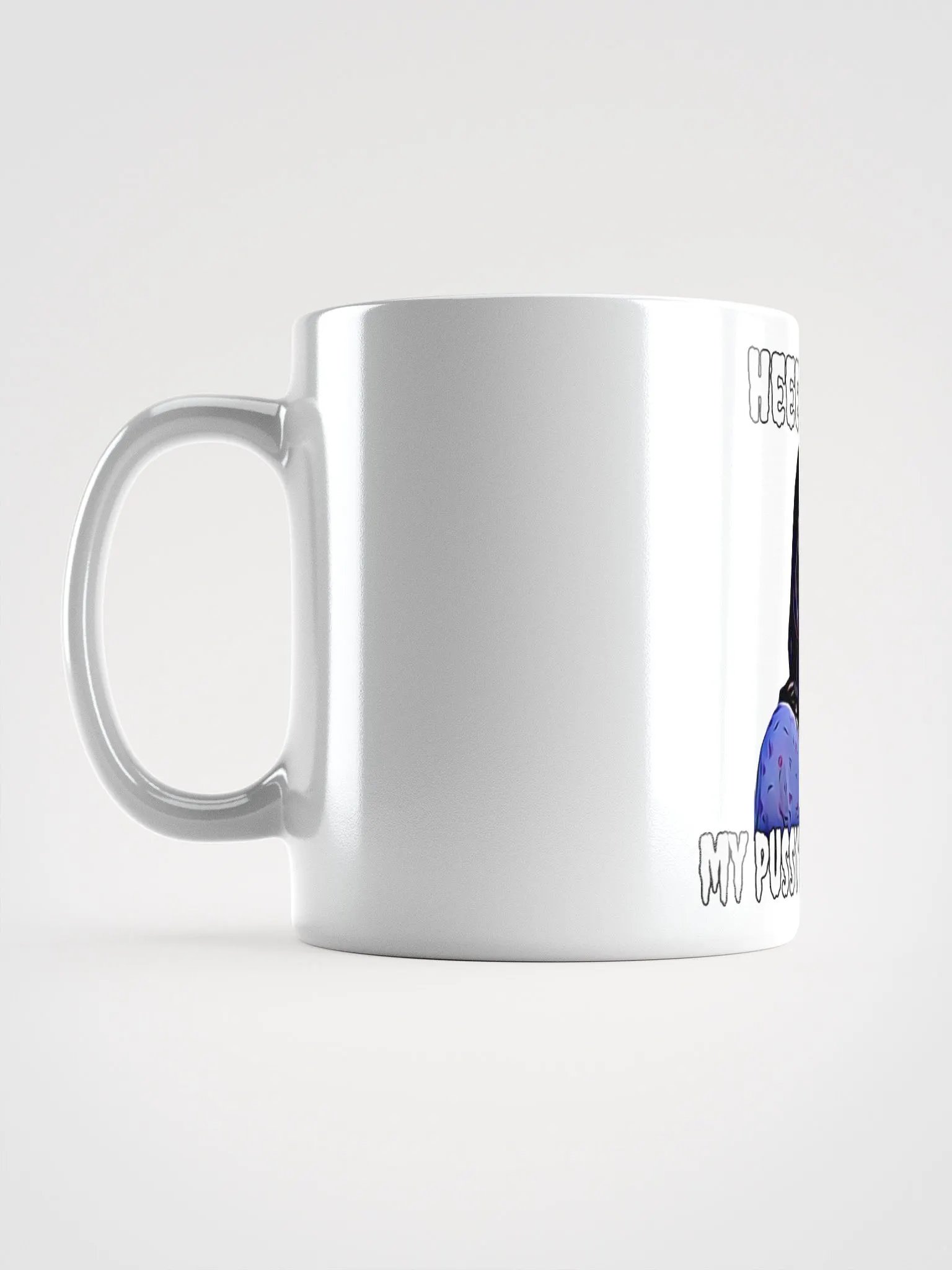 Help! my pussy's gone crazy! White Glossy Mug product image (6)