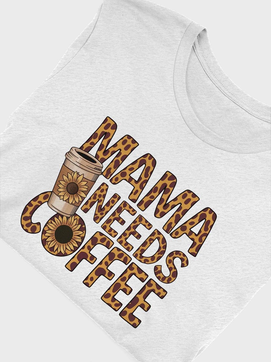 MAMA NEEDS COFFEE Giraffe Print T-Shirt product image (3)