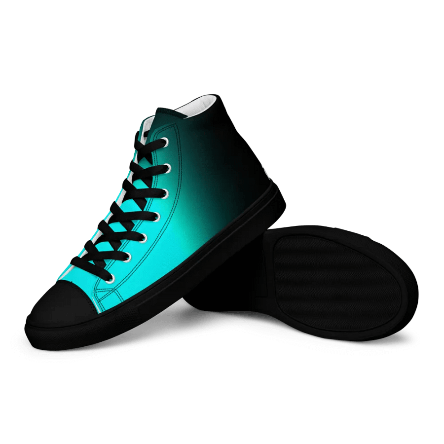 STRAIGHT VIBIN NEON COLOR FADE STYLE MEN'S CANVA SHOES product image (12)
