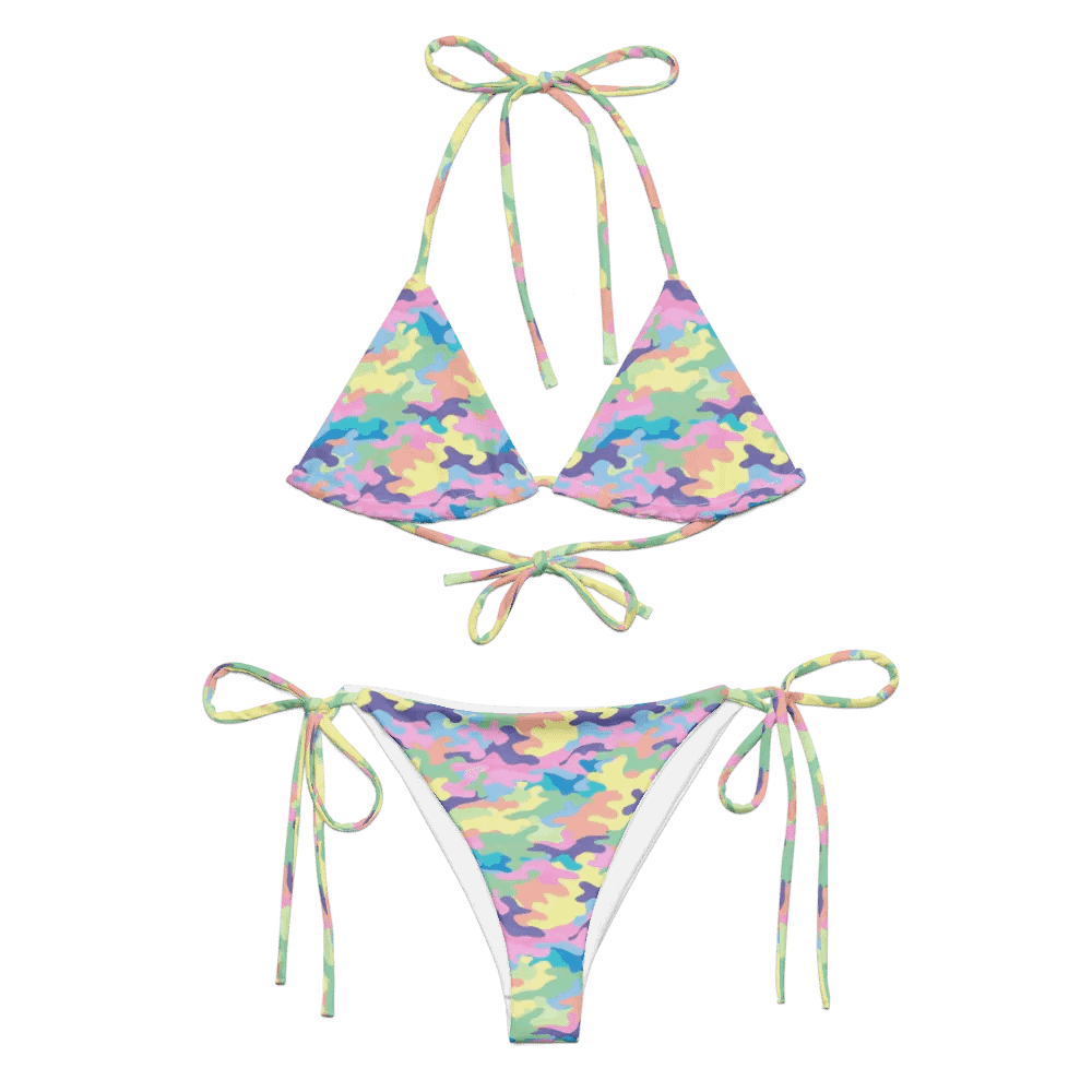 Pastel Camouflage Bikini Set product image (3)