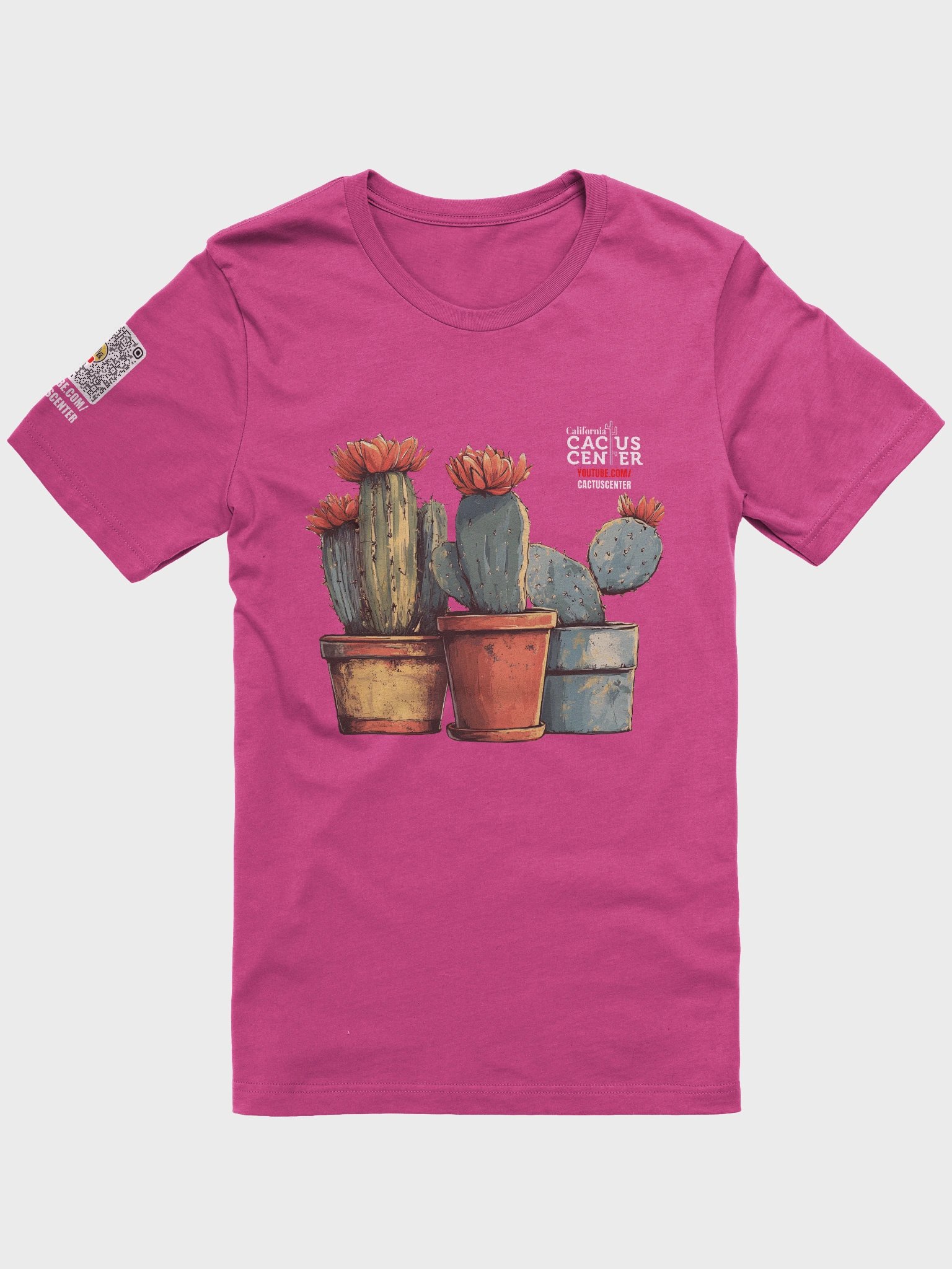 YouTube Cactus Center T-Shirt product image (1)