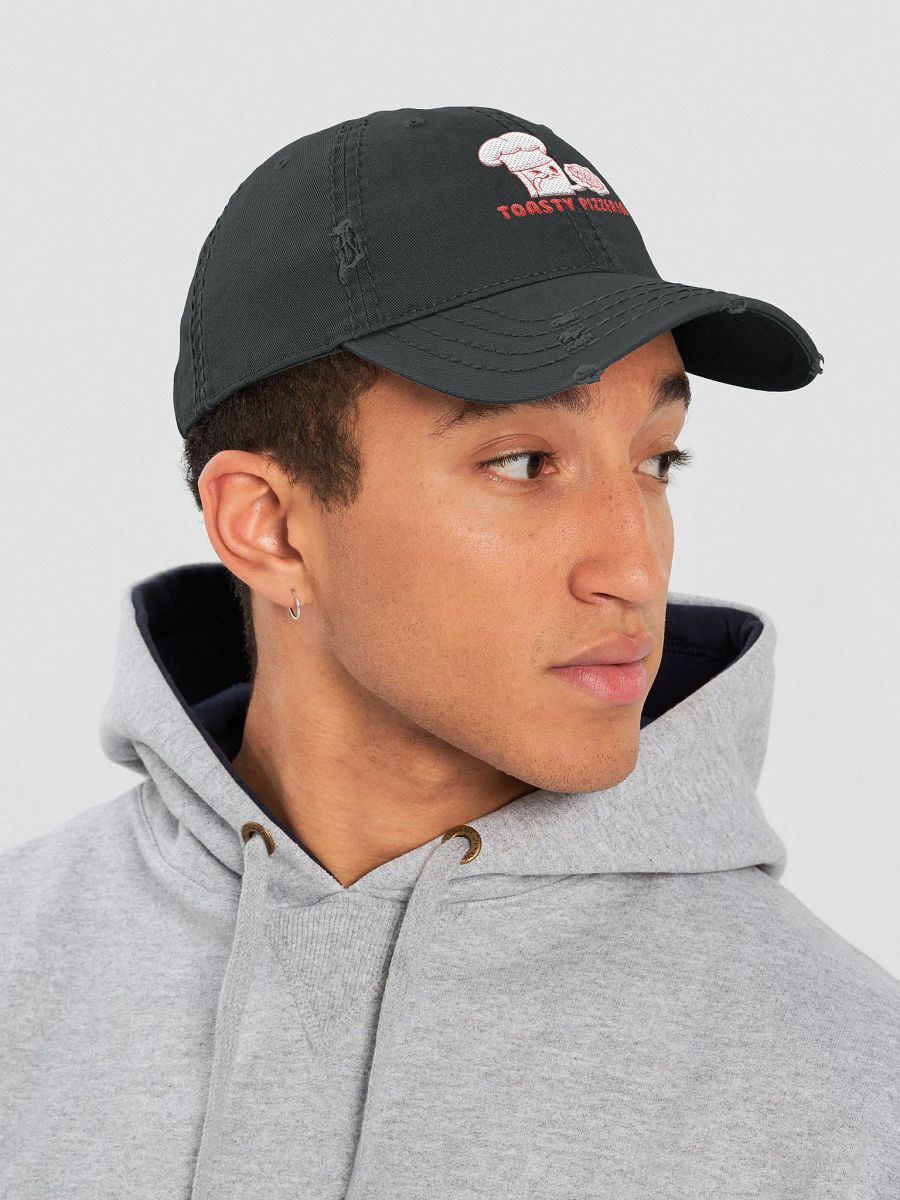 Toasty Pizzeria Distressed Dad Hat product image (13)